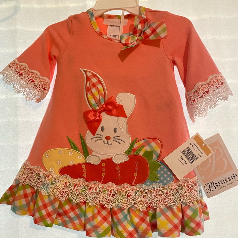 Easter Dress with bloomers! 12months